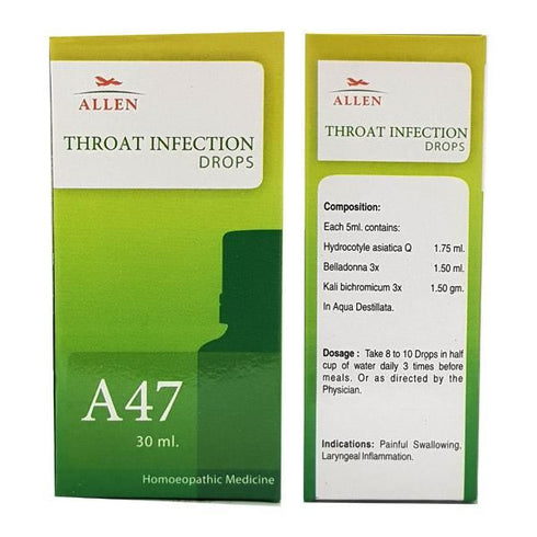 Allen A47 Throat Infection Drop